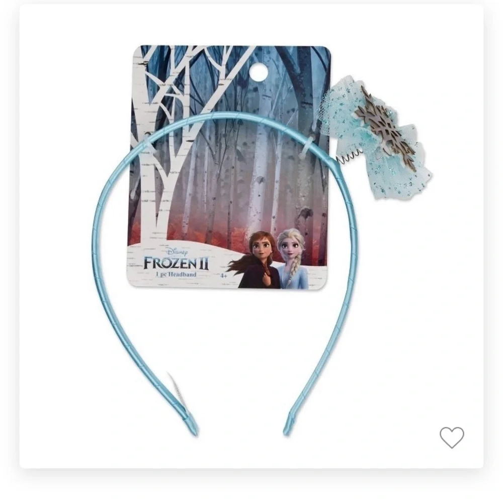 NWT frozen 2 hair accessories & necklace bundle headbands BFF Necklaces veil